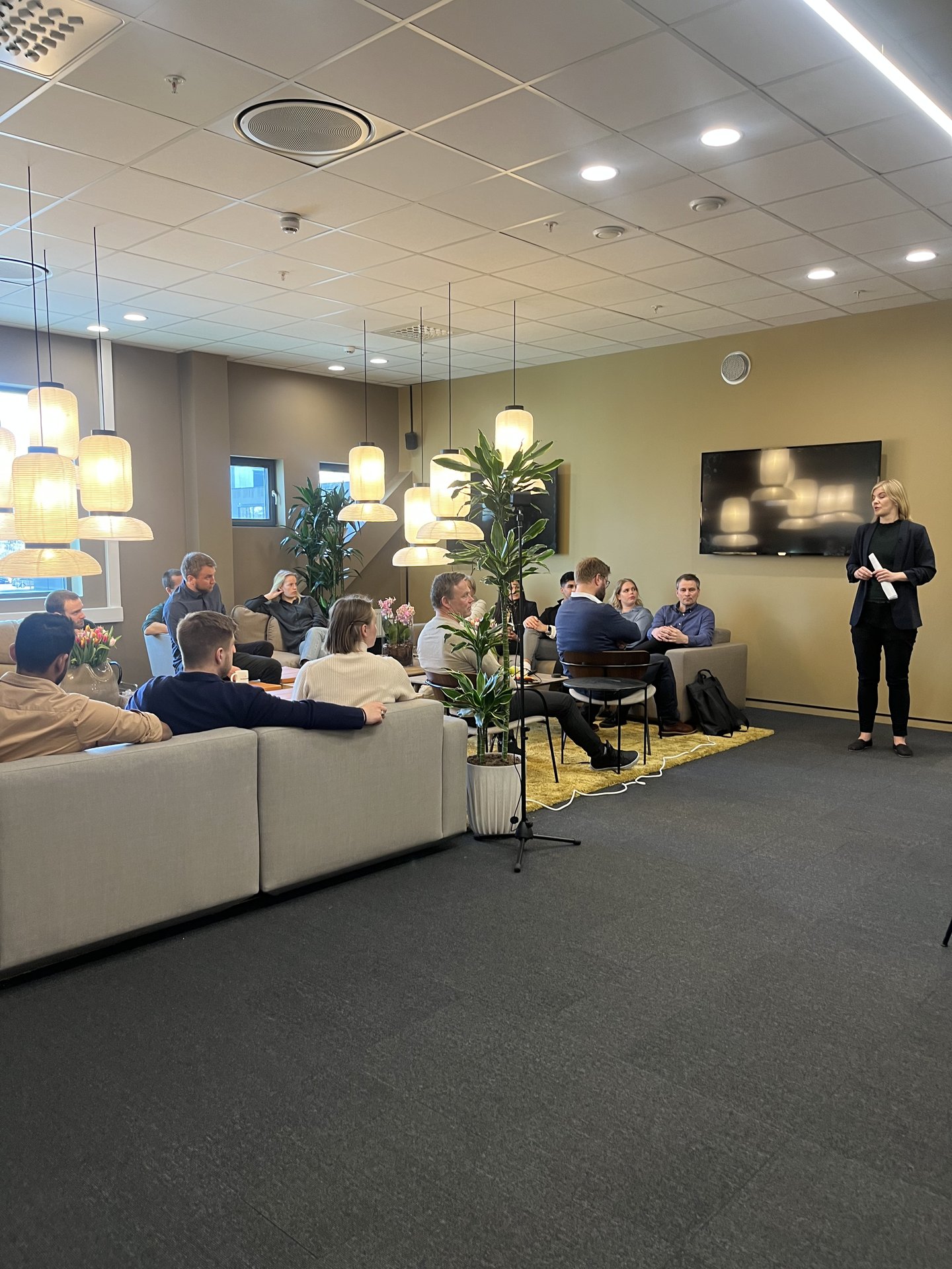 Sosialt fellesareal for leietakere hos Dikeverket